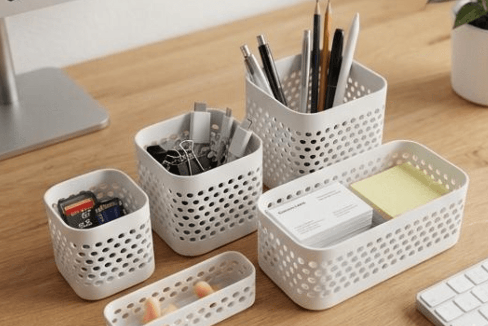 Modular Perforated Organizer Set