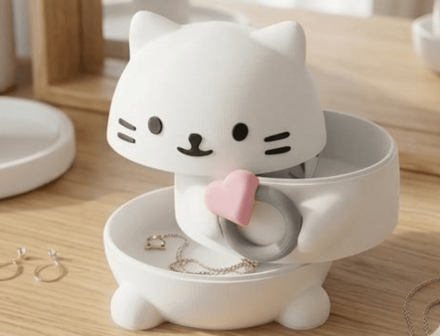 Cat Jewelry Box